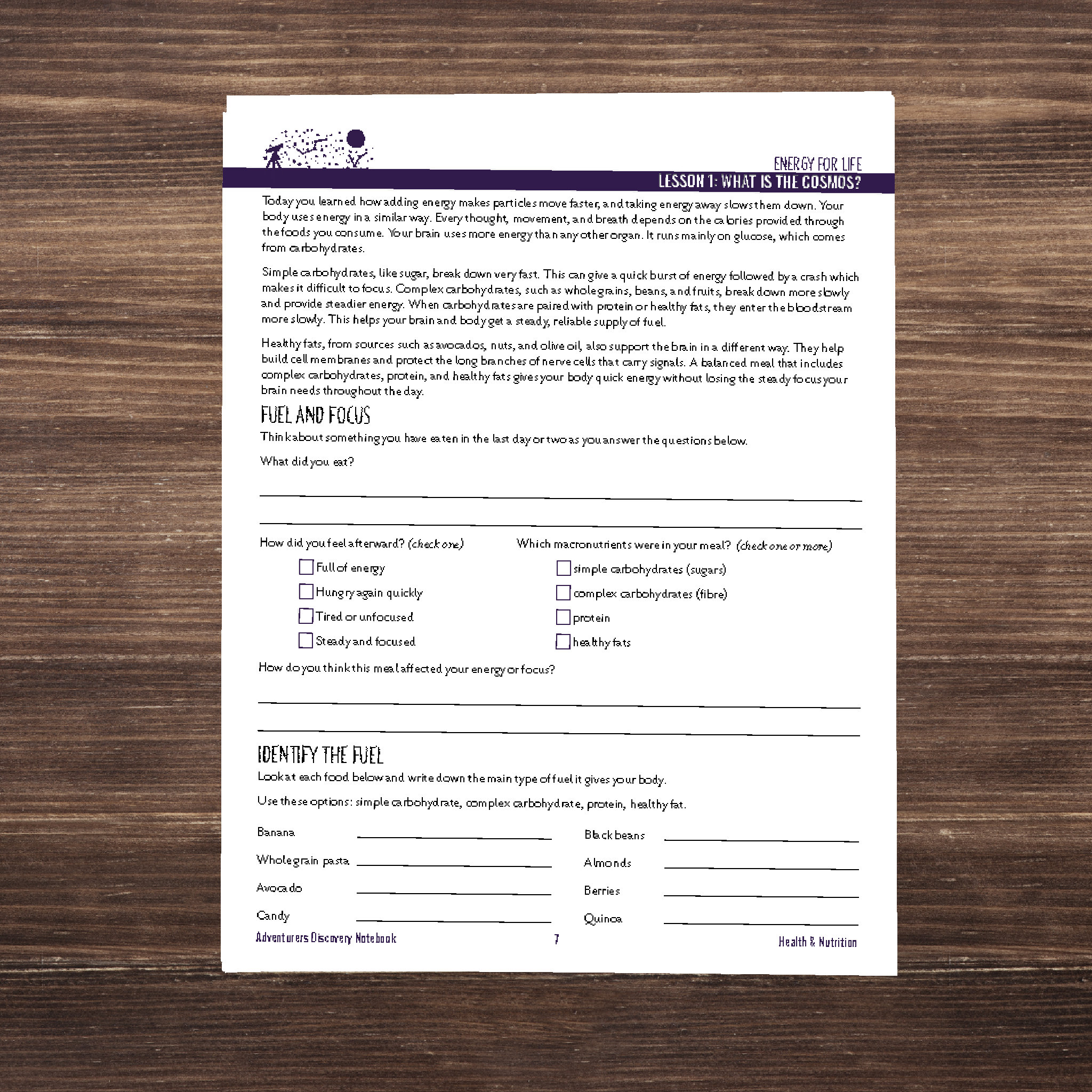 Pre-Order: The Cosmos and Our Solar System, Full Family All-Inclusive Unit