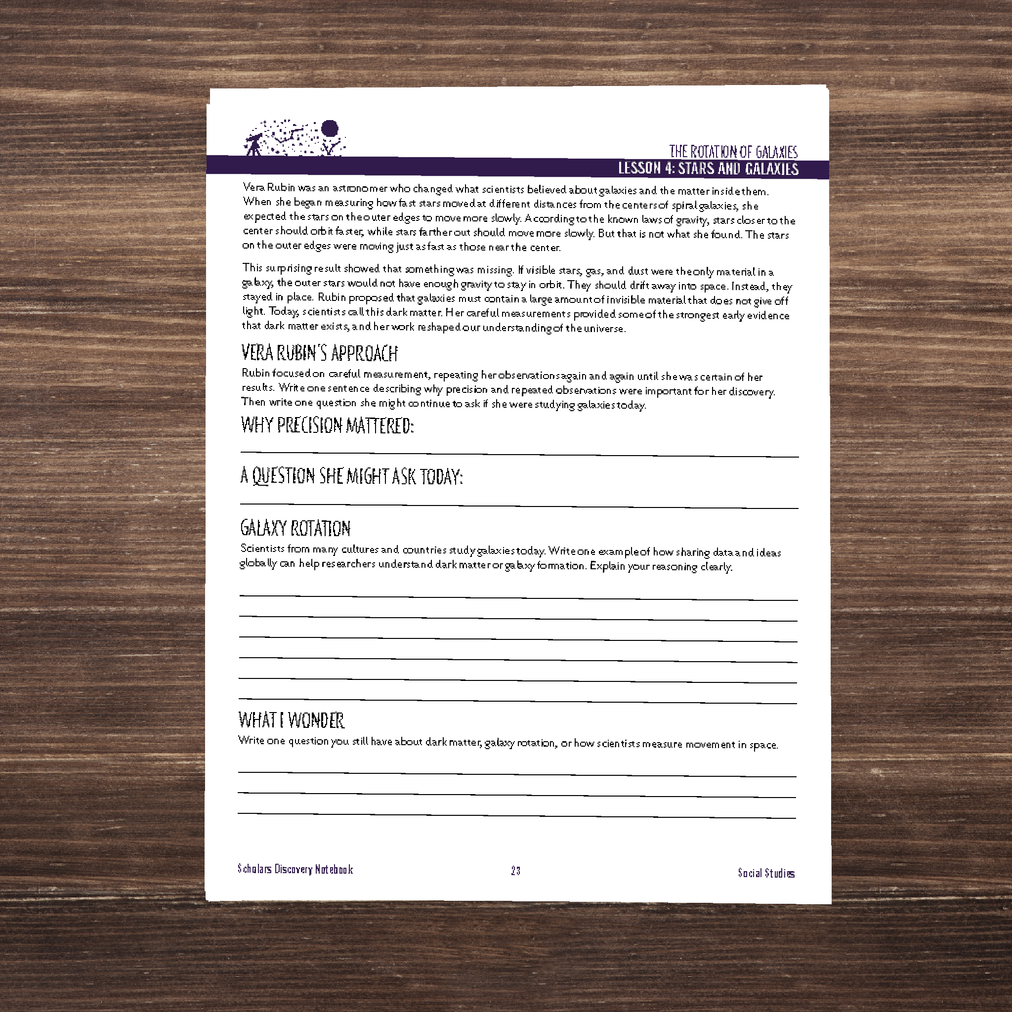 Pre-Order: The Cosmos and Our Solar System, Full Family All-Inclusive Unit