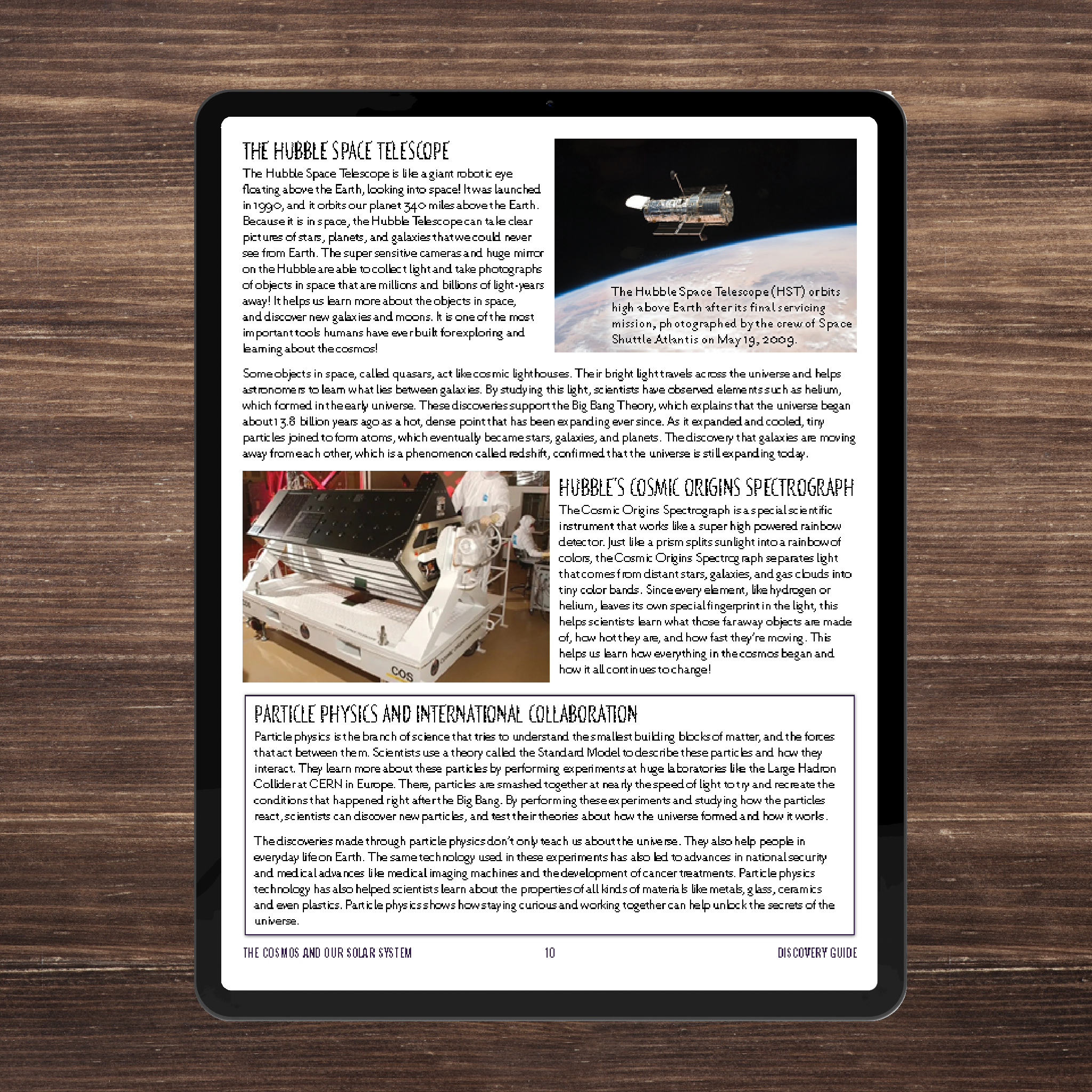 Pre-Order: The Cosmos and Our Solar System, Full Family All-Inclusive Unit