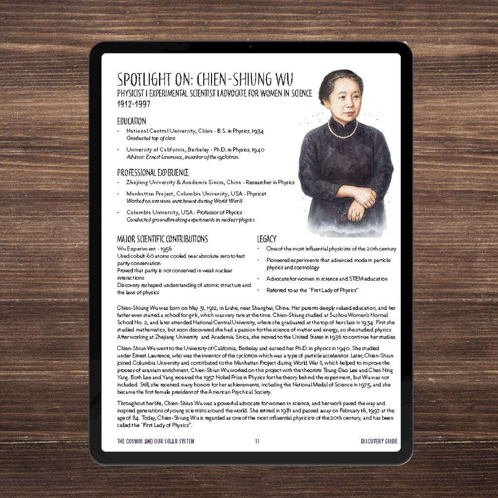 Pre-Order: The Cosmos and Our Solar System, Full Family All-Inclusive Unit